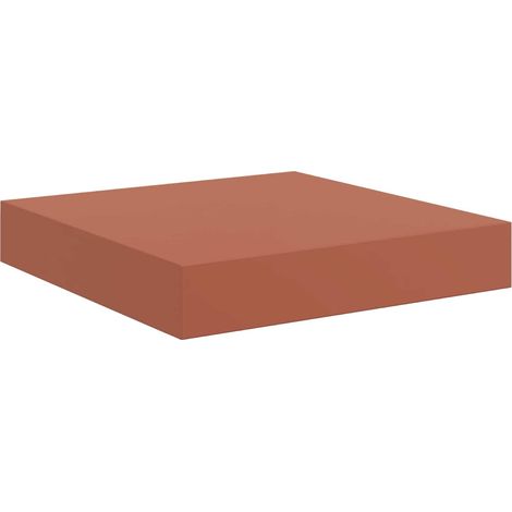 Wall Shelf Wall-mounted Red 23 x 23.5 x 4 cm Engineered Wood vidaXL