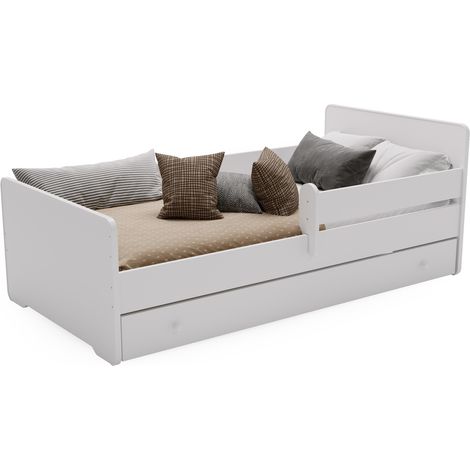Letto per bambini MAX con cassetto e sponda 160x80