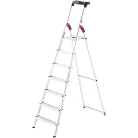 1PZ HAILO SCALA ALLUMINIO ART.L60 7 GRADINI