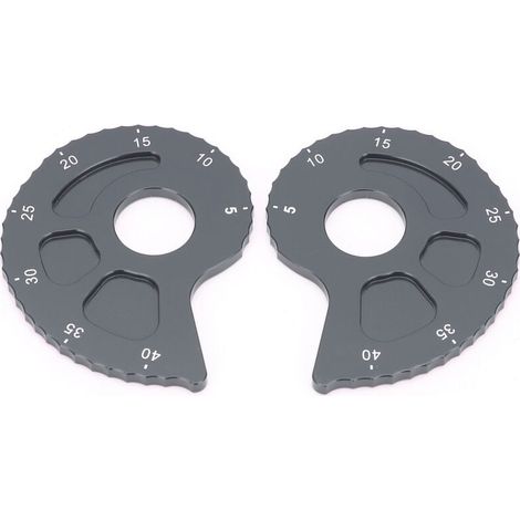 Motorcycle Chain Regulator Replacement for DRZ 400E 400S 2000-2021 (Red) FAC Quality Control. Chain Adjuster (Ti Color). (1/4)