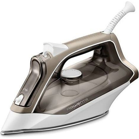 Rowenta – Fer à vapeur 2400 W DX1635 – Débit vapeur 40 g/min – Coup de vapeur 120 g/min – Semelle acier inoxydable – Longueur câble 2 m
