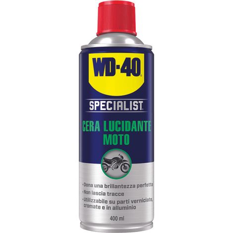 CERA LUCIDANTE MOTO SPRAY WD-40 SPECIALIST - ML 400 - 1 pezzo (1/10)