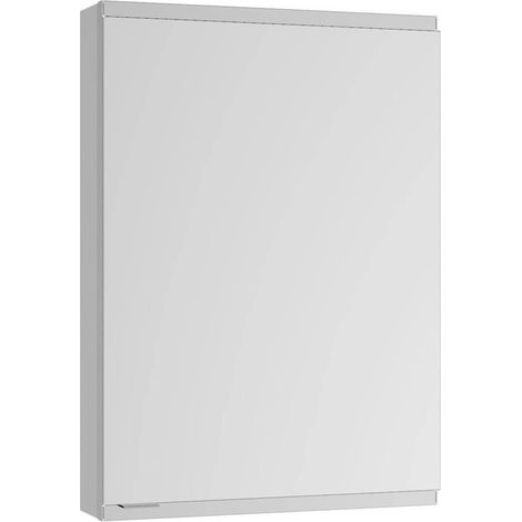 Armario con espejo Royal Modular 2.0 600x900x120mm plata anodizado, sin iluminación, empotrable, 1 enchufe KEUCO