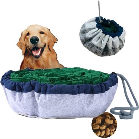 Alfombra de búsqueda para perros, alfombra para lamer, para entrenamiento de inteligencia y olfato, ajustable y lavable (5050) (1/5)