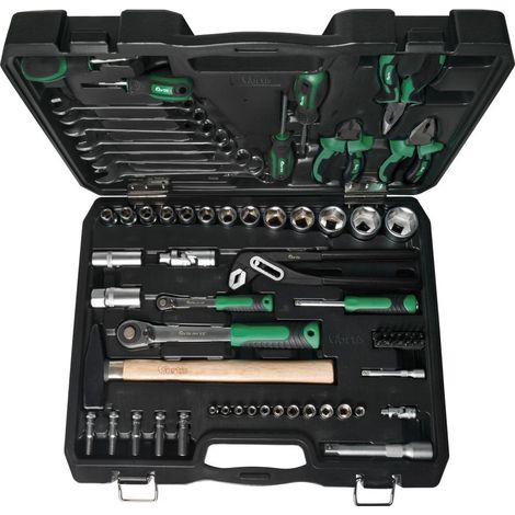 Fortis Werkzeugsortiment Universal 69-tlg. im Koffer (1/2)