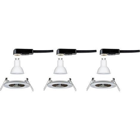 Paulmann Nova Einbau-Spot Edelstahl gebürstet 3x6,5 W LED (1/5)