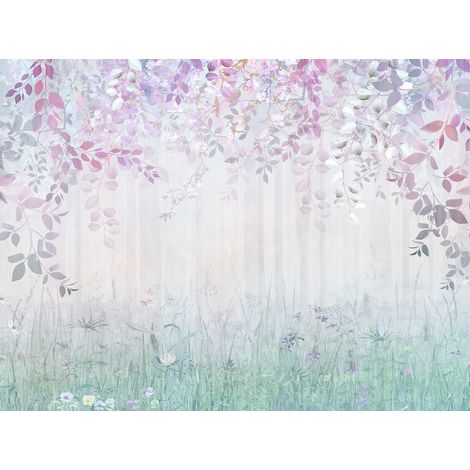 Papier peint panoramique - Fleurs - 130 cm x 97 cm (1/2)