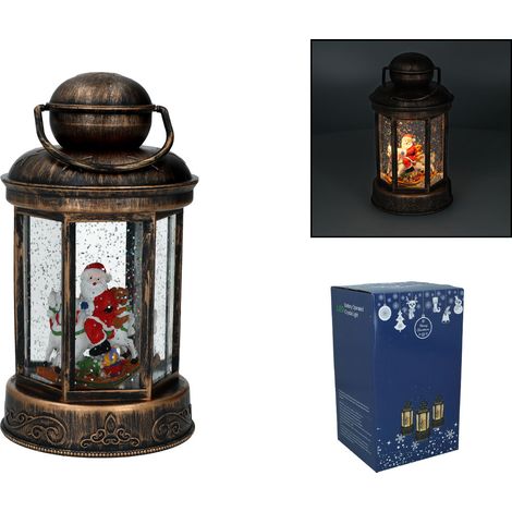 lanterne de Noël, bougeoir, décoration, cadeau de Noël (1/3)