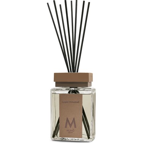 Muhà Luxe Perfume Diffusore Ambiente con Bastoncini Legni Orientali 500 ML