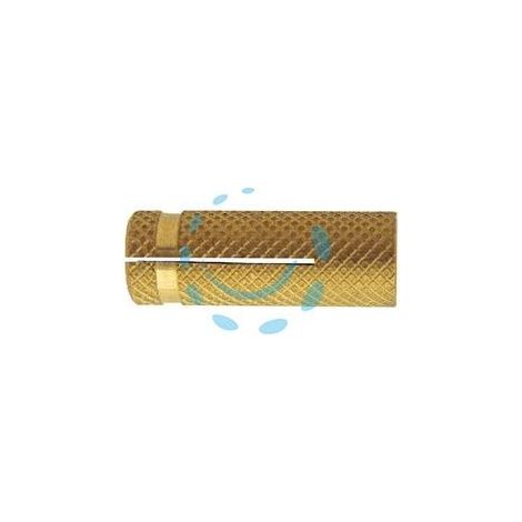 TASSELLO IN OTTONE "TO" - ø mm.10x28 filettatura M8