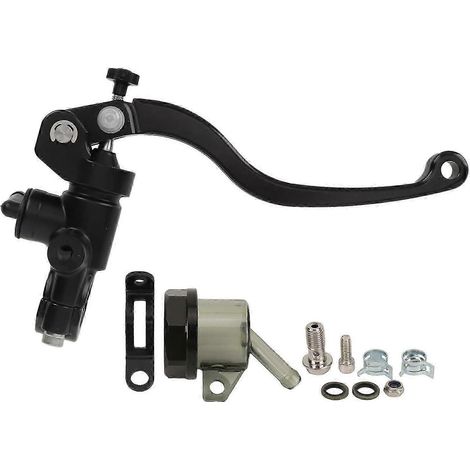 Levier de maître-cylindre de frein 14 x 18 mm pour moto, levier de cylindre d'embrayage hydraulique 22 mm, remplacement pour Suzuki GSXR600 (côté gauche). (1/5)