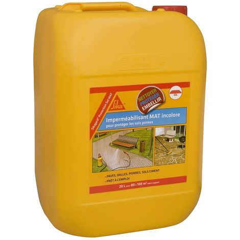 Wasserabweisend SIKA - Sikagard-210 Protecteur Sol Mat - 20L