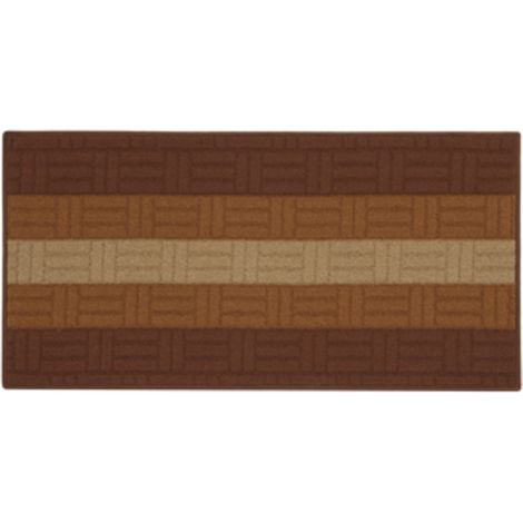 4PZ TAPPETO PER CUCINA MIA 50X115 CM MARRONE