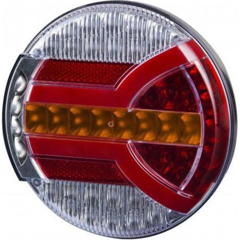 LED-Rückleuchte, rund, 12/24 V, LA40065 (1/3)