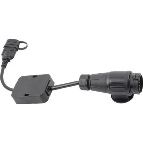 Anhängerstecker Europäischer 13-poliger auf amerikanischer 4-poliger Rücklicht-Schaltkreis-Adapter Plug & Play (1/5)