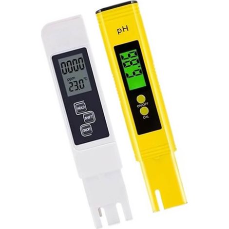Testeur numérique portable professionnel TDS EC pH, stylo testeur de qualité de l'eau numérique, précision 0,01 (1/5)