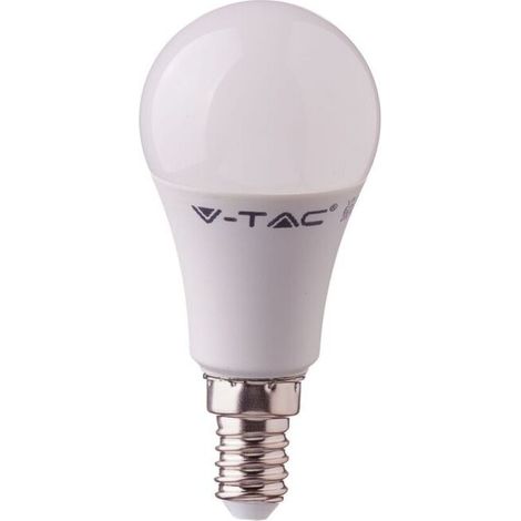 V-tac Ampoule LED 116 A58 9W lumie're blanche glace 6400K E14 806lm Chip par Samsung (1/5)