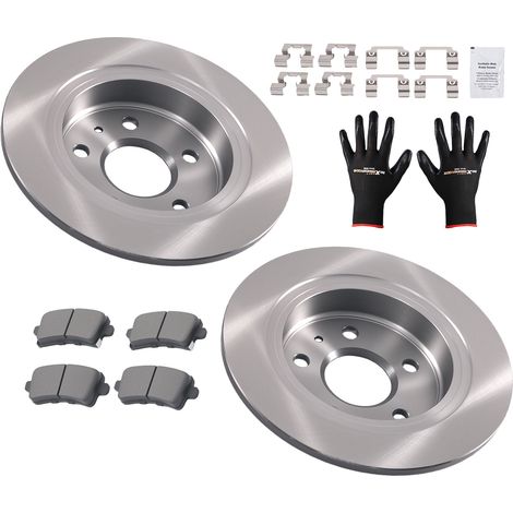 Rear Brake Discs and Pads for Opel Insignia Sports Tourer 2008-2017 13501302 (1/5)