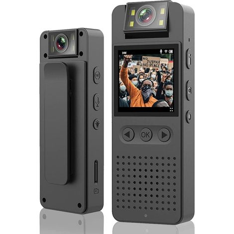 1080P HD Caméra pour voiture, Wi-Fi body caméra, nuit vision fonction, 1.3" LCD, adapté pour law enforcement recorders, security, in (1/5)