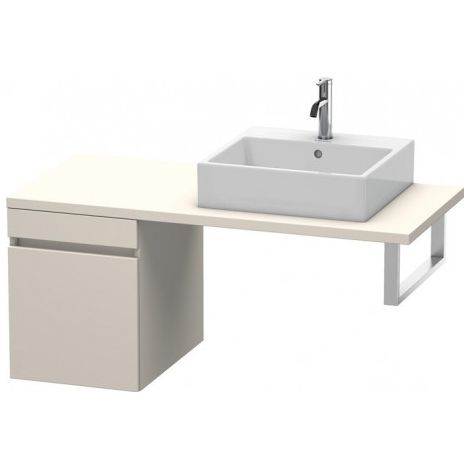 Meuble bas console DURASTYLE 512x400x548mm taupe