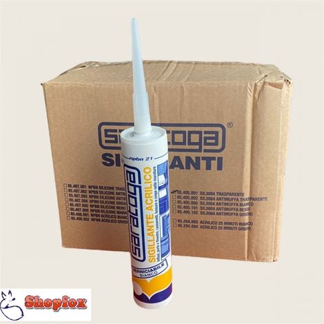 Mastic acrylique blanc 280 ml (1/3)