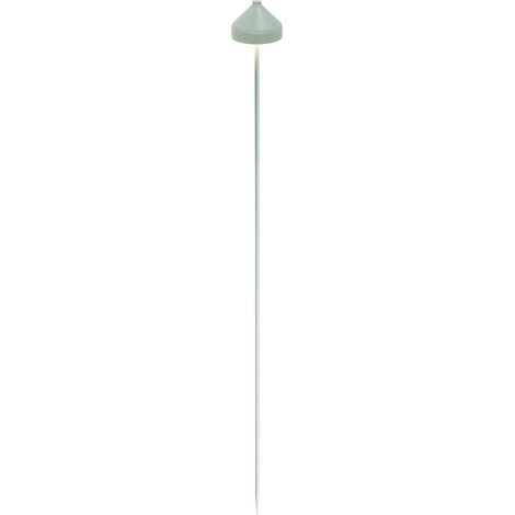 Lampe Led Zafferano Amelie Avec Piquet Green Leaf Rechargeable Et Dimmable (1/2)