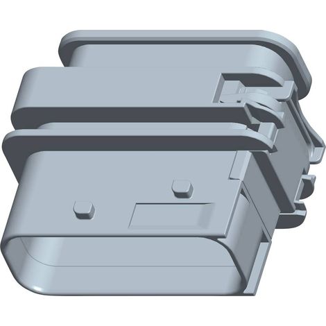 Morsettiera per CS TE Connectivity HDSCS, MCP Totale poli 18 1-1564412-1 1 pz.