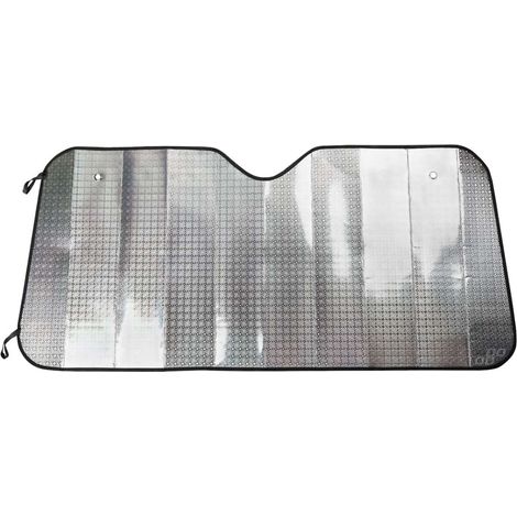 Tenda parasole pieghevole per finestre 130x60 cm amio-04373 (1/5)
