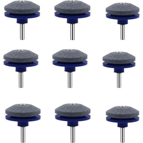 50mm Blade Sharpener Plus Universal Rotary Lawn Mower Blade Sharpener (9pcs) MUMU (1/4)