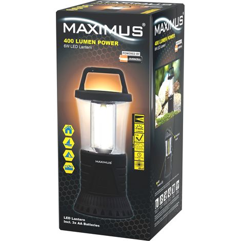 Lanterne Maximus Powered by Duracell M-LNT-40-DU - 400lm (1/2)