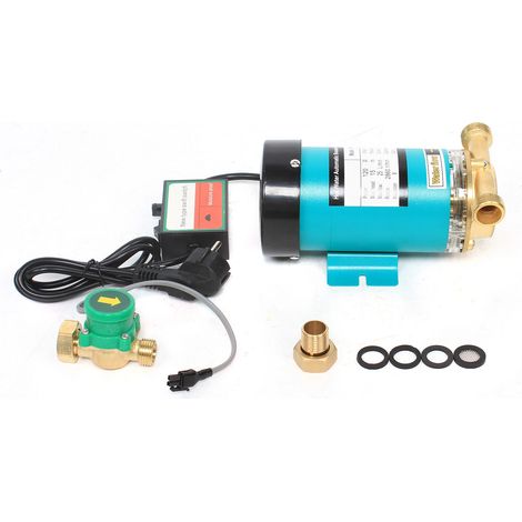 120W Heißwasserpumpe Druckerhöhungspumpe Hauswasserwerk WasserdruckBooster Water Pressure Druckpumpe Selbstansaugende Pumpe Automatische Haushalts-Booster (1/5)