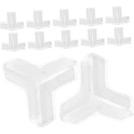 24 protège-coins de sécurité, plastique, transparent, pour salon (1/5)