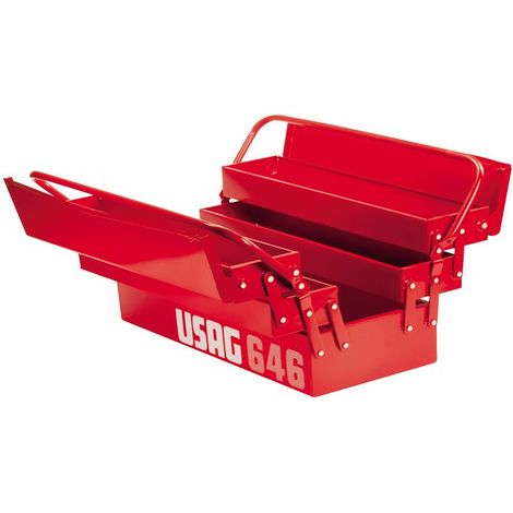 USAG 646/5LV Lange ausziehbare Box, fünf leere Fächer