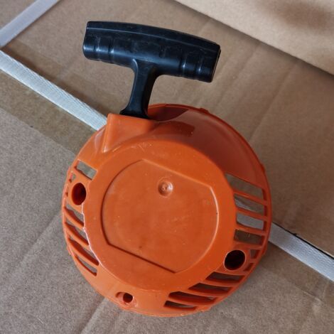 Disque de lanceur d'origine pour tondeuse Husqvarna 124, 125 et 128 pièce de rechange pour ressort de lanceur. (1/3)