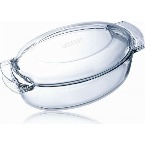 Cocotte - PYREX - 1450076 - Ovale - In vetro borosilicato - 38 x 23 cm (1/5)
