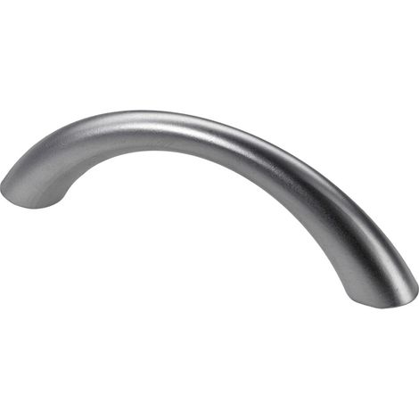 Hettich Möbelgriff Aluminium Optik 10 x 79 x 23 mm - 1 Stück Möbelgriff