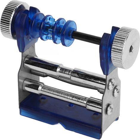 Machine à sertir pour corde d'arc traditionnel, outil de fabrication avec mâchoires en silicone et boucle métallique bleue