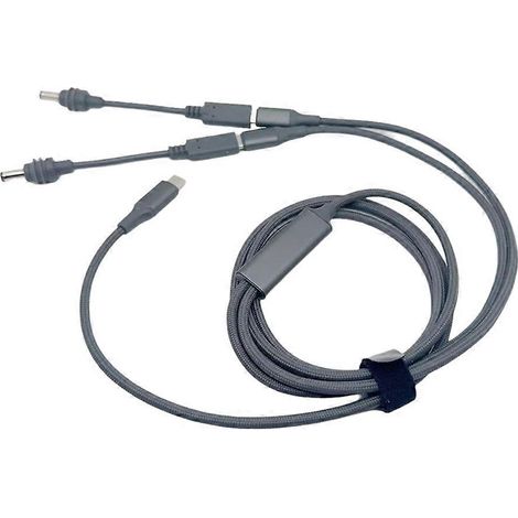 Câble de charge rapide pour Starlink Mini Dual USB-C PD100W 2-en-1, charge rapide simultanée, 1,6 m (1/5)