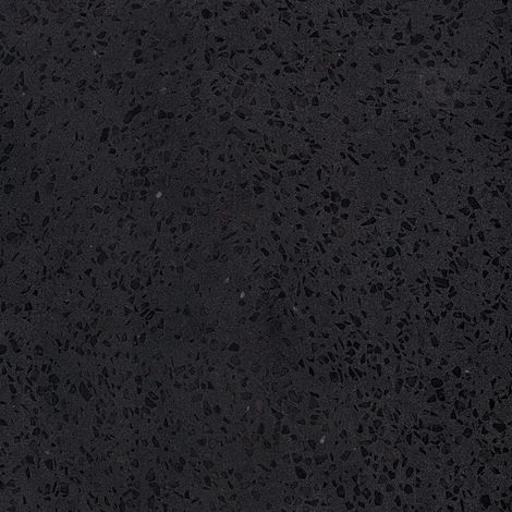 Carrelage effet Terrazzo Noir Intense 60x60x0,9 cm Mat Calviera - Sol et mur intérieur (vendu par carton de 1,08 m²) - RO'MA CARRELAGE