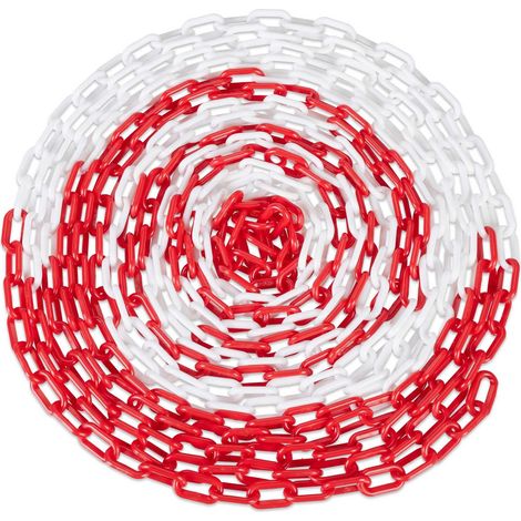 Absperrkette in rot und wei 8