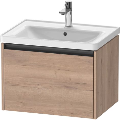 Duravit Ketho.2 Waschtischunterbau wandhängend, 1 Auszug,