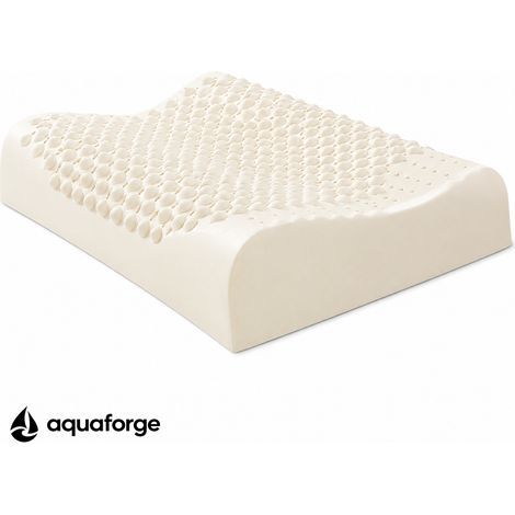 Almofada Cervical Ergonómica Látex Hipoalergénica 56 x 36 cm (1/5)