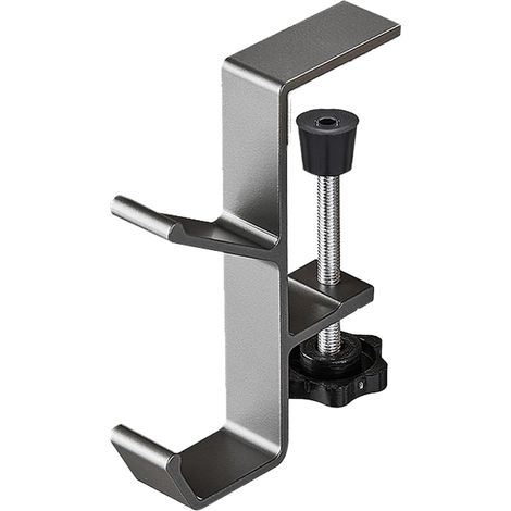 Gancho de escritorio para bolso, soporte de clip ajustable, grosor (1/5)