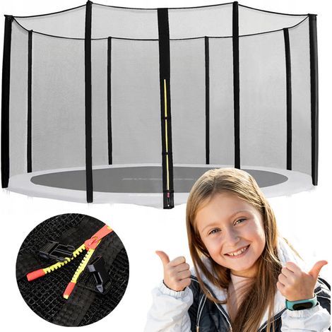 Trampolinnetz 10ft 300/305/312 cm für 8 Pfosten stabil und langlebig (1/5)