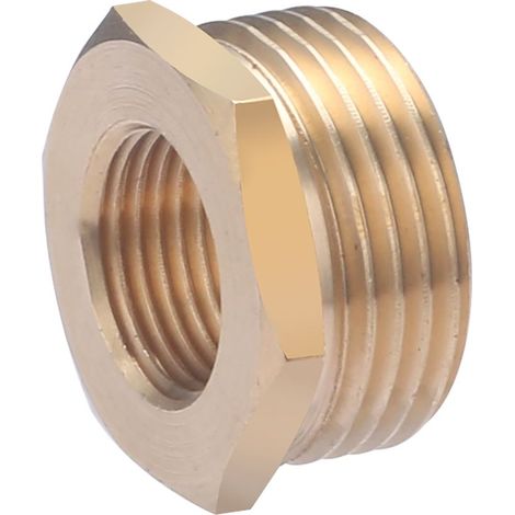 Reducción Hexagonal Tope Exterior QUICK PLOMBERIE - M 3/4 H 3/8