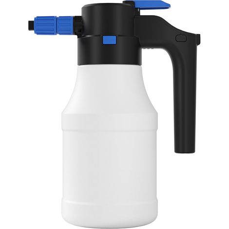 Pulvérisateur de mousse électrique pour lavage de voiture - 1,5 l - Rechargeable - Pulvérisateur de mousse électrique - Pulvérisateur à air comprimé - Pour lavage de voiture, arrosage de jardin (1/5)