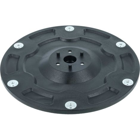 vhbw Messerteller kompatibel mit Segway Navimow i105E, i105, i108, H3000E-VF, i110n, H1500E, i108E, H500E, H800E Rasenmäher - Schwarz