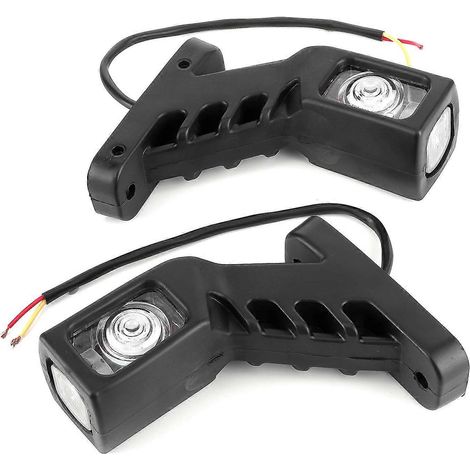 10–30 V PKW, LKW, Anhänger, 3-seitige 4-LED-Seitenmarkierungsleuchten, Umrissblinker, 24 V