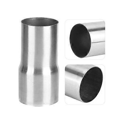 Auspuffrohradapter, 57–63 mm, universeller Auspuffrohrverbinder aus Edelstahl, modifiziertes Teil