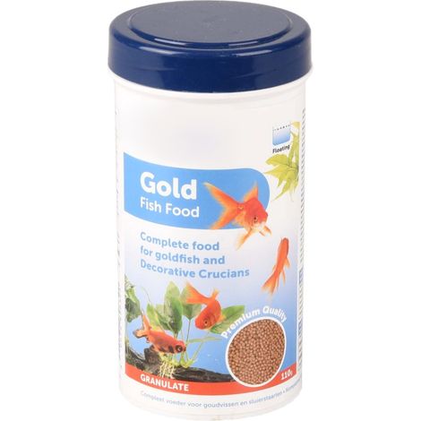 Aliment complet pour les poissons rouges et les carassins 110 grammes 250ml - animallparadise